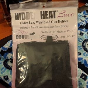 Miss Concealed Ladies Lace waistband Gun Holster